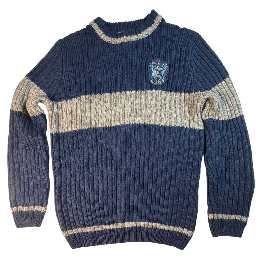Harry Potter Ravenclaw Quidditch Sweater Warner Bros. Studio Tour London Mens M - Picture 2 of 8
